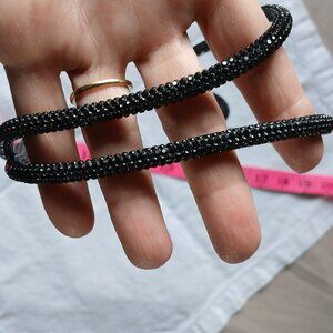 3@$21 Deals✨... Bling Black Cell Strap ✧˖°.